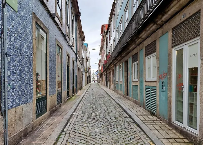 Gorgeous With Great Private Terrace And Ac Apartmán Porto