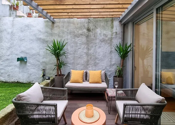 Gorgeous With Great Private Terrace And Ac * Porto