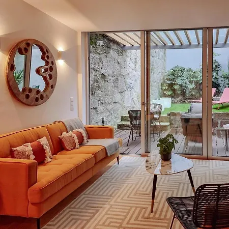 Gorgeous With Great Private Terrace And Ac 公寓 波尔图