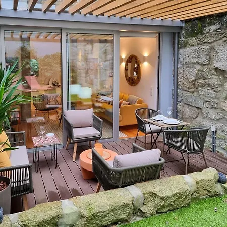 דירה Gorgeous With Great Private Terrace And Ac פורטו